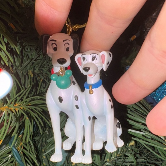 Disney Dalmatian Ornament with Blue and Green Accents